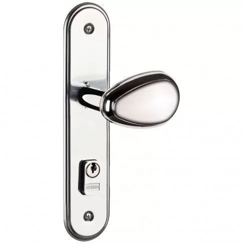 FECHADURA EXTERNA BORA GOLF ESP43 CROMO SOPRANO