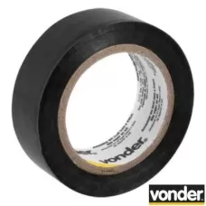 Fita Isolante 19mm x 10m Preta Vonder