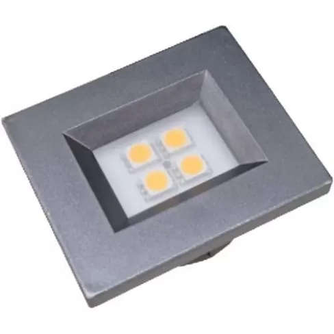 LUMINARIA NUZE QUADRADA 6000K TITANIUM