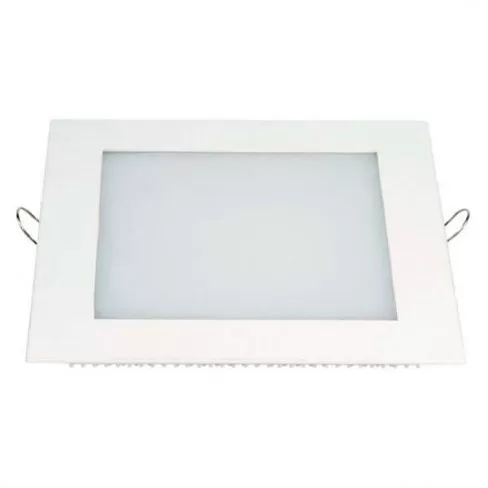 PAINEL TASCHIBRA LED EMBUTIDO 3W 3000K QUADRADO