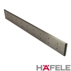 Painel Lateral de Aço Inox 500mm x 64mm Hafele