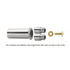 PROLONGADOR BLUKIT REGISTRO DECA20,0MM ABS CROMADO