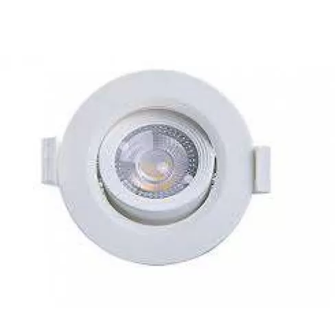 SPOT TASCHIBRA LED EMBUTIDO MR11 3W 3000K REDONDO